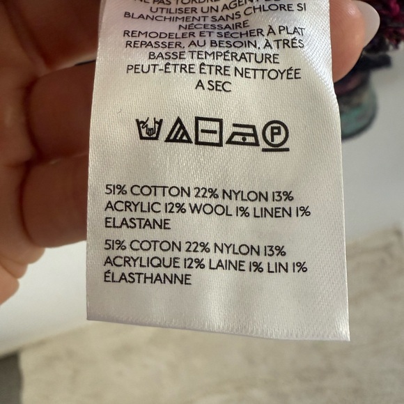 Pilcro Multicolor V-Neck Sweater - Picture 5 of 5